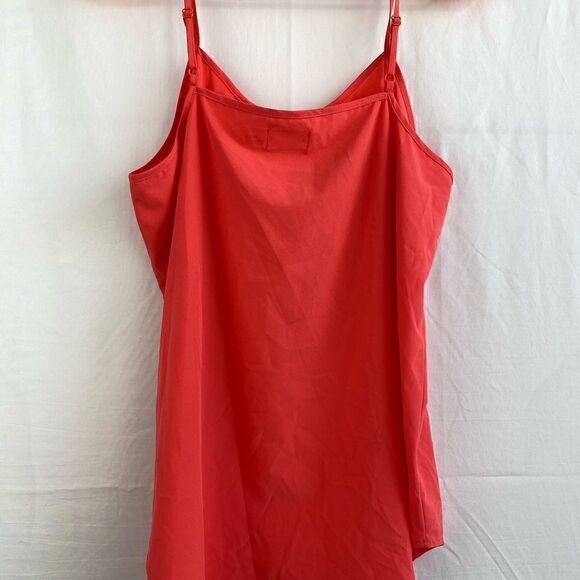 Time and Tru orange flowy tank - Picture 7 of 9